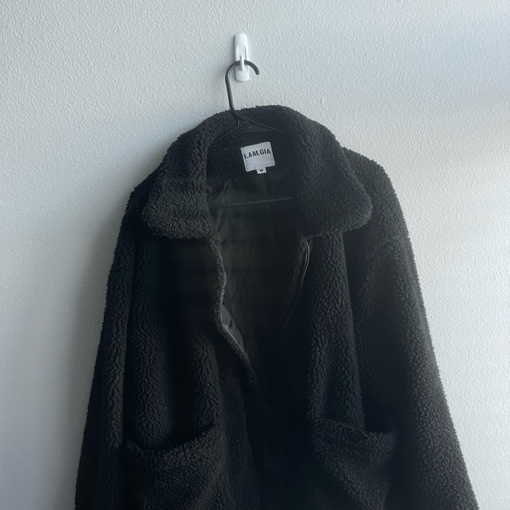 I am Gia teddy jacket